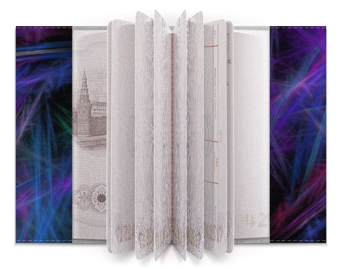 Заказать обложку для паспорта в Москве. Обложка для паспорта Абстрактный дизайн от Venera210 - готовые дизайны и нанесение принтов.