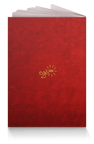 Заказать обложку для паспорта в Москве. Обложка для паспорта Огонь Внутри - Ego Sun от kamal-creations - готовые дизайны и нанесение принтов.