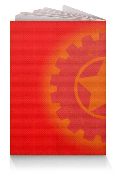 Заказать обложку для паспорта в Москве. Обложка для паспорта RED'S Logo от RED'S - готовые дизайны и нанесение принтов.
