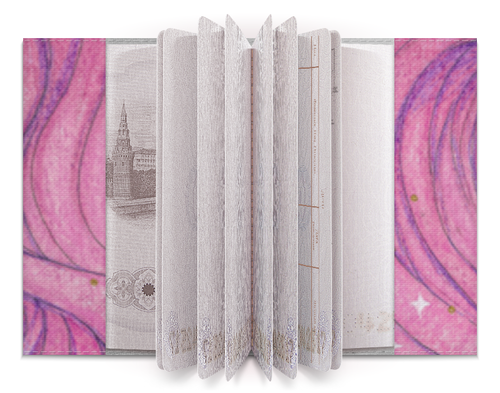 Заказать обложку для паспорта в Москве. Обложка для паспорта Без названия от d_ari.design@mail.ru - готовые дизайны и нанесение принтов.