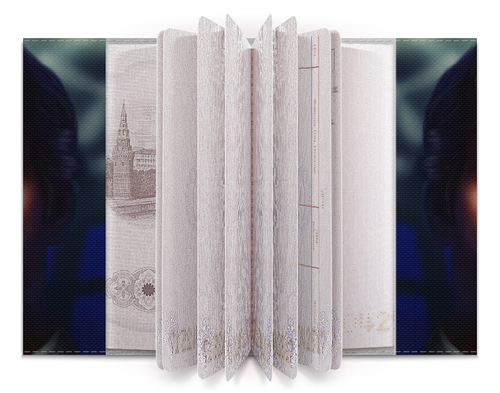 Заказать обложку для паспорта в Москве. Обложка для паспорта Пол Уокер Paul Walker от klowreed - готовые дизайны и нанесение принтов.