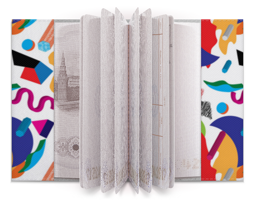 Заказать обложку для паспорта в Москве. Обложка для паспорта Авторский стиль от mimiart  - готовые дизайны и нанесение принтов.