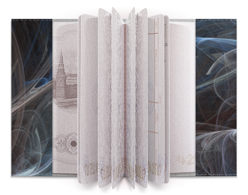 Заказать обложку для паспорта в Москве. Обложка для паспорта Абстрактный дизайн от Venera210 - готовые дизайны и нанесение принтов.