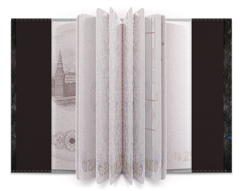 Заказать обложку для паспорта в Москве. Обложка для паспорта Папоротник от esse - готовые дизайны и нанесение принтов.