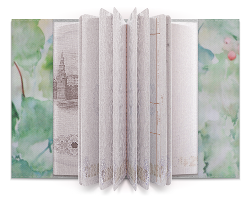 Заказать обложку для паспорта в Москве. Обложка для паспорта Боярышник и Осень от Anna Lomachenko - готовые дизайны и нанесение принтов.