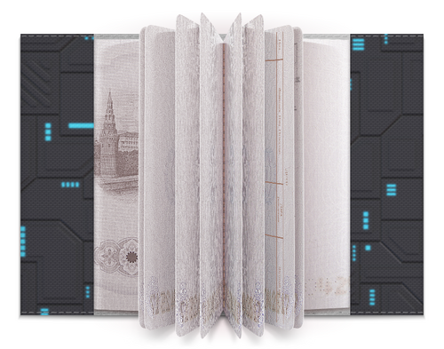 Заказать обложку для паспорта в Москве. Обложка для паспорта Супер броня от bd-art  - готовые дизайны и нанесение принтов.