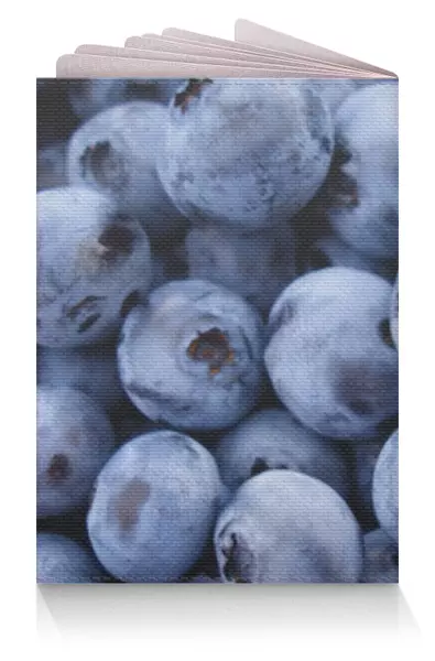 Заказать обложку для паспорта в Москве. Обложка для паспорта Ягодное настроение от Ekaterina Ulyanova - готовые дизайны и нанесение принтов.