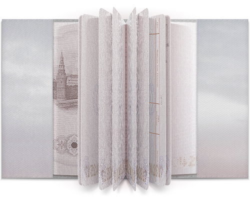 Заказать обложку для паспорта в Москве. Обложка для паспорта Градиент от Anstey  - готовые дизайны и нанесение принтов.
