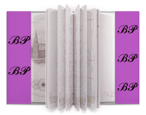 Заказать обложку для паспорта в Москве. Обложка для паспорта Blackpink лайтстик (вишня) от nionilla - готовые дизайны и нанесение принтов.