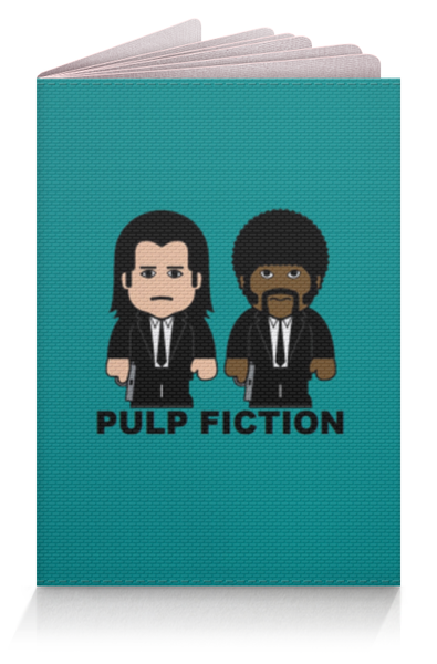 Заказать обложку для паспорта в Москве. Обложка для паспорта Pulp Fiction от Аня Лукьянова - готовые дизайны и нанесение принтов.
