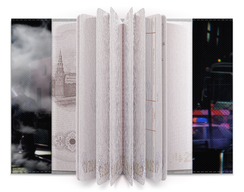 Заказать обложку для паспорта в Москве. Обложка для паспорта Resident evil 3 от GeekFox  - готовые дизайны и нанесение принтов.