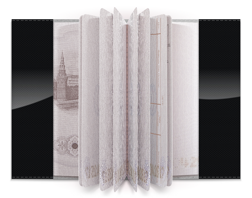 Заказать обложку для паспорта в Москве. Обложка для паспорта Часовой механизм. от Zorgo-Art  - готовые дизайны и нанесение принтов.