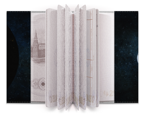 Заказать обложку для паспорта в Москве. Обложка для паспорта coVID от Дана Столыпина - готовые дизайны и нанесение принтов.