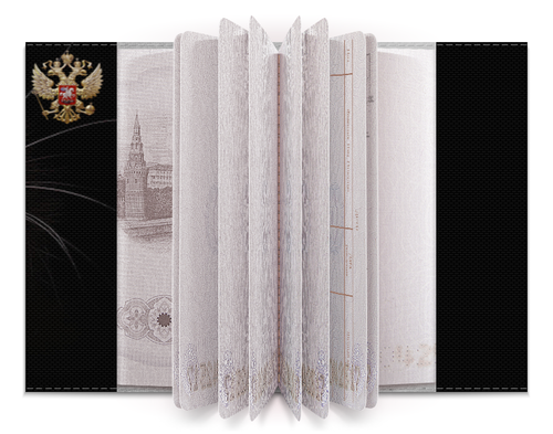 Заказать обложку для паспорта в Москве. Обложка для паспорта ЧЕРНАЯ КОШКА от robus - готовые дизайны и нанесение принтов.