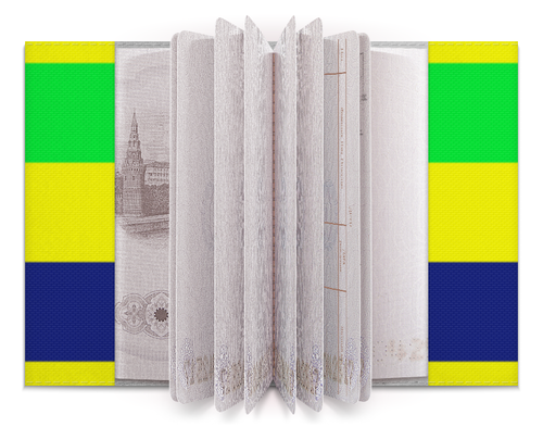 Заказать обложку для паспорта в Москве. Обложка для паспорта Айртон Сенна от forvard - готовые дизайны и нанесение принтов.