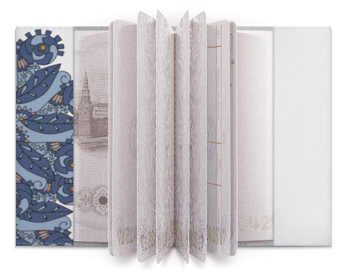 Заказать обложку для паспорта в Москве. Обложка для паспорта петушиное разноцветие от Игма - готовые дизайны и нанесение принтов.