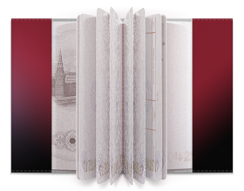 Заказать обложку для паспорта в Москве. Обложка для паспорта ЗЛОЙ ЕДИНОРОГ от ELENA ZHARINOVA - готовые дизайны и нанесение принтов.