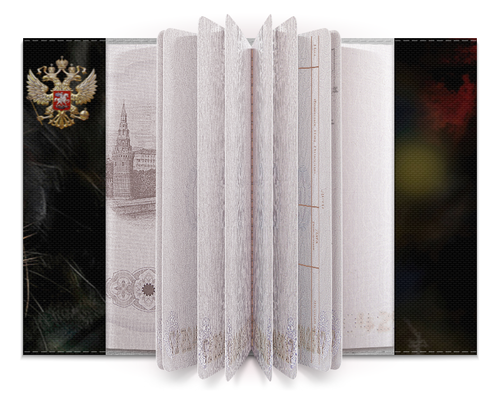Заказать обложку для паспорта в Москве. Обложка для паспорта ПАНТЕРА. ФЭНТЕЗИ от robus - готовые дизайны и нанесение принтов.