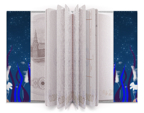 Заказать обложку для паспорта в Москве. Обложка для паспорта Light от Дана Столыпина - готовые дизайны и нанесение принтов.