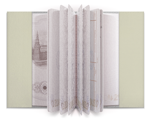 Заказать обложку для паспорта в Москве. Обложка для паспорта Over there! от BigBrother - готовые дизайны и нанесение принтов.