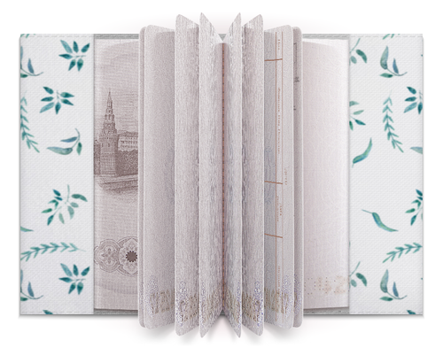Заказать обложку для паспорта в Москве. Обложка для паспорта Весенний день от juliafast77 - готовые дизайны и нанесение принтов.
