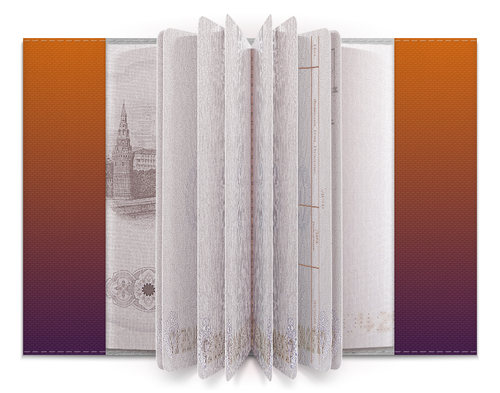 Заказать обложку для паспорта в Москве. Обложка для паспорта Тайгер от Polilog - готовые дизайны и нанесение принтов.