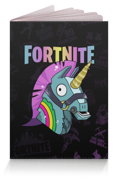 Заказать обложку для паспорта в Москве. Обложка для паспорта FORTNITE от geekbox - готовые дизайны и нанесение принтов.