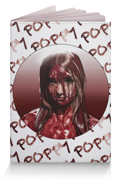 Заказать обложку для паспорта в Москве. Обложка для паспорта Poppy от Дана Столыпина - готовые дизайны и нанесение принтов.