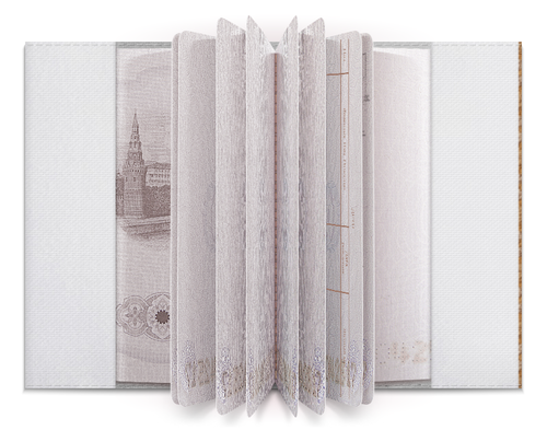 Заказать обложку для паспорта в Москве. Обложка для паспорта Dustcloud  от Vadim Koval - готовые дизайны и нанесение принтов.