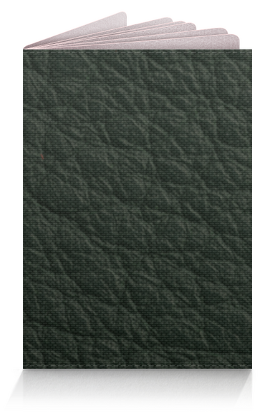 Заказать обложку для паспорта в Москве. Обложка для паспорта Кожаная текстура от nadegda - готовые дизайны и нанесение принтов.