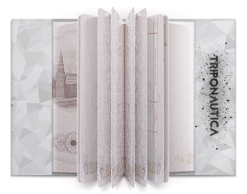 Заказать обложку для паспорта в Москве. Обложка для паспорта Love Passport от Triponautica - готовые дизайны и нанесение принтов.