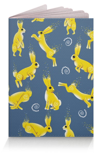 Заказать обложку для паспорта в Москве. Обложка для паспорта SUNNY BUNNIES от ELENA ZHARINOVA - готовые дизайны и нанесение принтов.