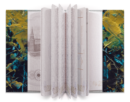 Заказать обложку для паспорта в Москве. Обложка для паспорта Abstract от d_ari.design@mail.ru - готовые дизайны и нанесение принтов.