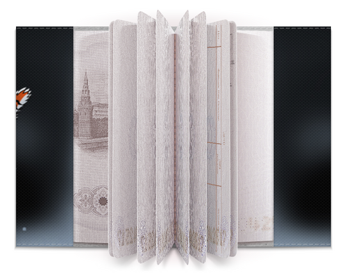 Заказать обложку для паспорта в Москве. Обложка для паспорта АМУРСКИЙ ТИГР от ELENA ZHARINOVA - готовые дизайны и нанесение принтов.