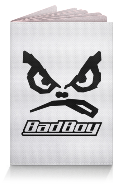 Заказать обложку для паспорта в Москве. Обложка для паспорта Bad Boy от DESIGNER   - готовые дизайны и нанесение принтов.