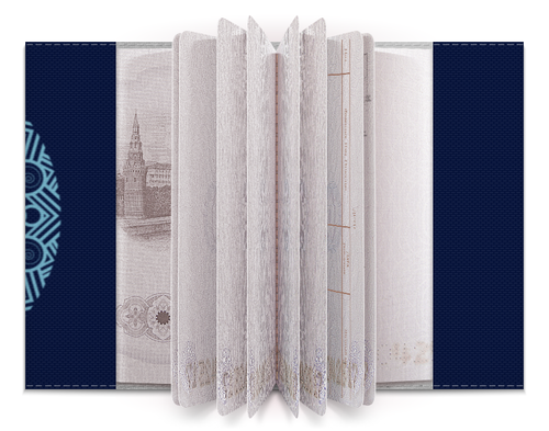 Заказать обложку для паспорта в Москве. Обложка для паспорта Рысёнок от Margarita Nia - готовые дизайны и нанесение принтов.