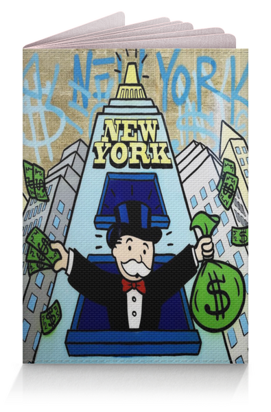 Заказать обложку для паспорта в Москве. Обложка для паспорта Alec Monopoly от afera013@gmail.com - готовые дизайны и нанесение принтов.