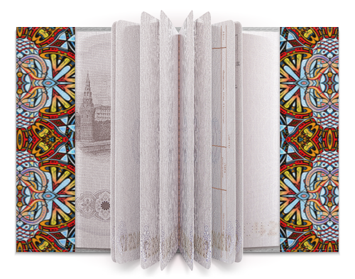 Заказать обложку для паспорта в Москве. Обложка для паспорта Drop Tv Re-Drawed Scope 1 от Мастер Спектр - готовые дизайны и нанесение принтов.