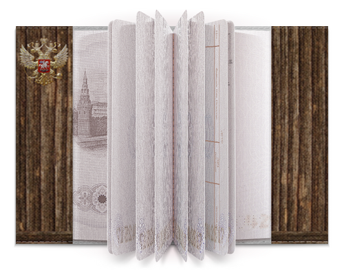 Заказать обложку для паспорта в Москве. Обложка для паспорта СЕРДЕЧНЫЙ РИТМ от robus - готовые дизайны и нанесение принтов.