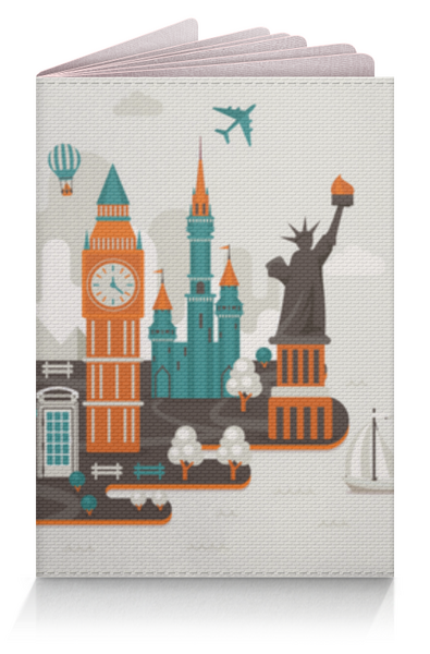 Заказать обложку для паспорта в Москве. Обложка для паспорта Серия: Всюдубуду от Andriy Agarkov - готовые дизайны и нанесение принтов.