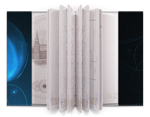 Заказать обложку для паспорта в Москве. Обложка для паспорта Jellyfish от Дана Столыпина - готовые дизайны и нанесение принтов.