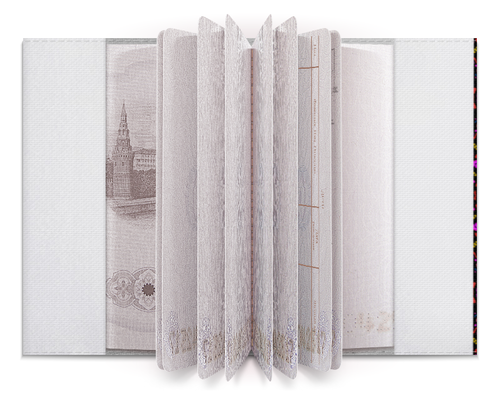 Заказать обложку для паспорта в Москве. Обложка для паспорта purple от Vadim Koval - готовые дизайны и нанесение принтов.