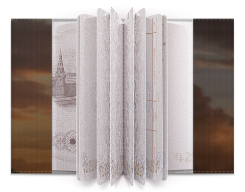 Заказать обложку для паспорта в Москве. Обложка для паспорта Uncharted от GeekFox  - готовые дизайны и нанесение принтов.