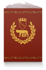 Заказать обложку для паспорта в Москве. Обложка для паспорта с эмблемой Древнего Рима от Danil Kutny - готовые дизайны и нанесение принтов.