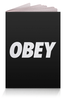 Заказать обложку для паспорта в Москве. Обложка для паспорта OBEY  от DESIGNER   - готовые дизайны и нанесение принтов.