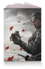Заказать обложку для паспорта в Москве. Обложка для паспорта Ghost of Tsushima от GeekFox  - готовые дизайны и нанесение принтов.