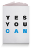 Заказать обложку для паспорта в Москве. Обложка для паспорта YES YOU CAN от Startech.vc  - готовые дизайны и нанесение принтов.
