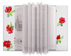Заказать обложку для паспорта в Москве. Обложка для паспорта Обложка Красные цветы от mrs-snit@yandex.ru - готовые дизайны и нанесение принтов.