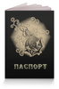 Заказать обложку для паспорта в Москве. Обложка для паспорта Ажурная Роза (Сепия) от aviva - готовые дизайны и нанесение принтов.