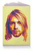 Заказать обложку для паспорта в Москве. Обложка для паспорта Kurt Cobain от Jimmy Flash - готовые дизайны и нанесение принтов.